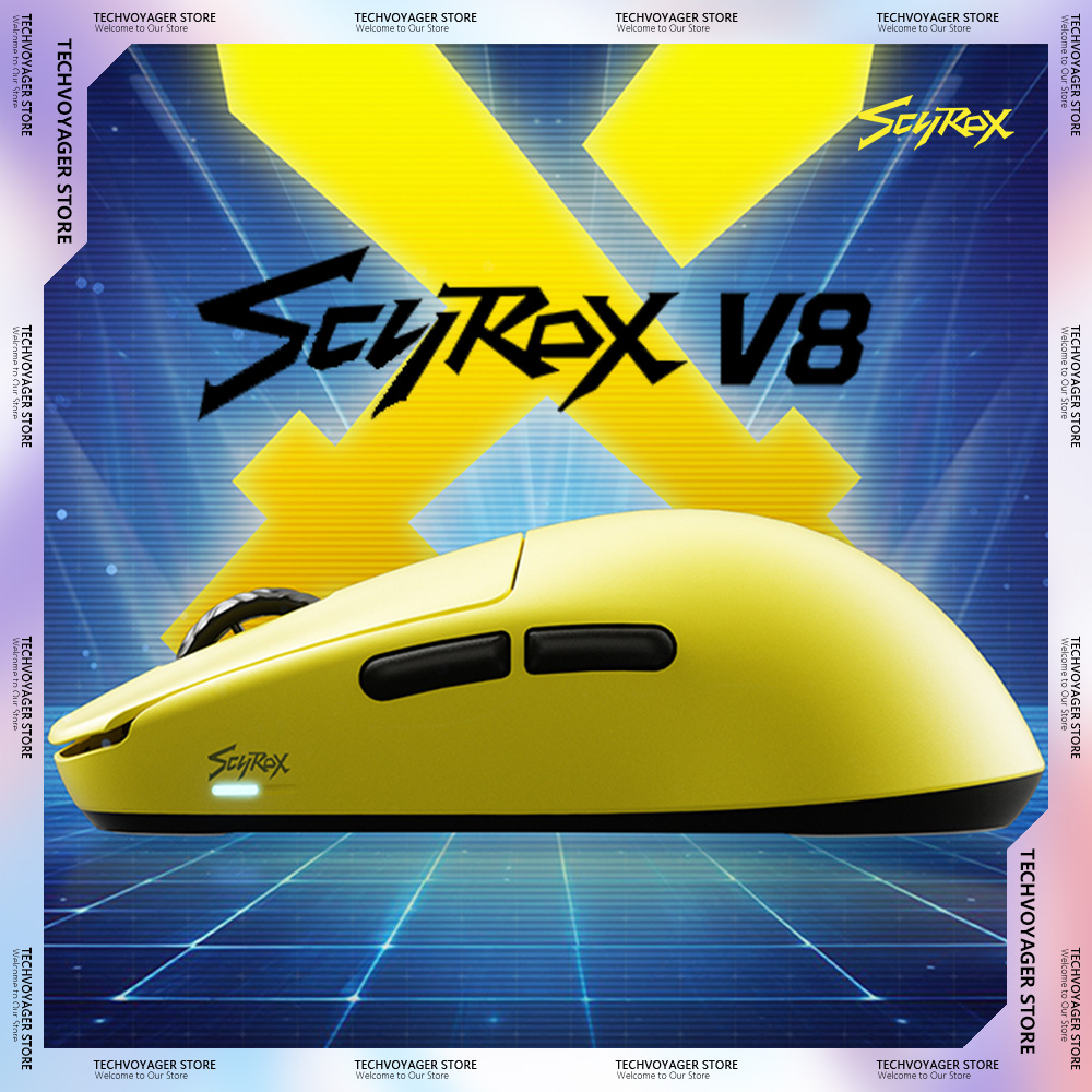 Gaming Accessories For Pc - Scyrox V8 Gaming Mouse Mouse PAW3950
