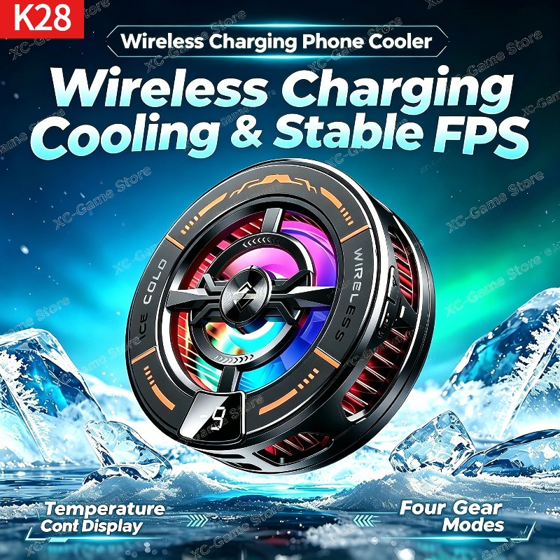 K28 Magnetic Semiconductor Pho - Gaming Accessories For Phone avaliação e preço