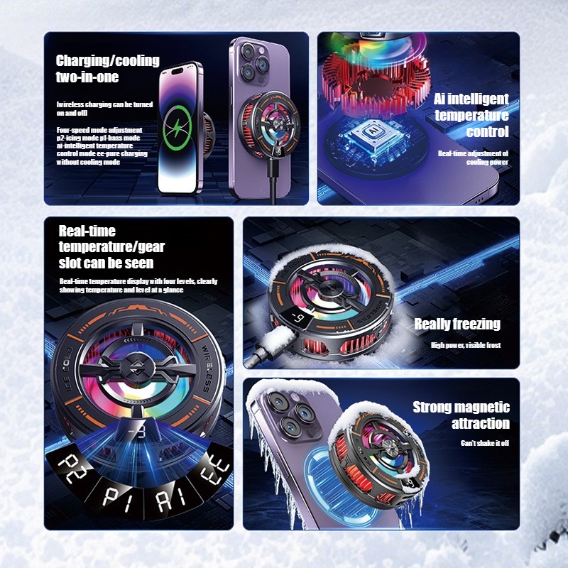 K28 Magnetic Semiconductor Pho - Gaming Accessories For Phone avaliação e preço