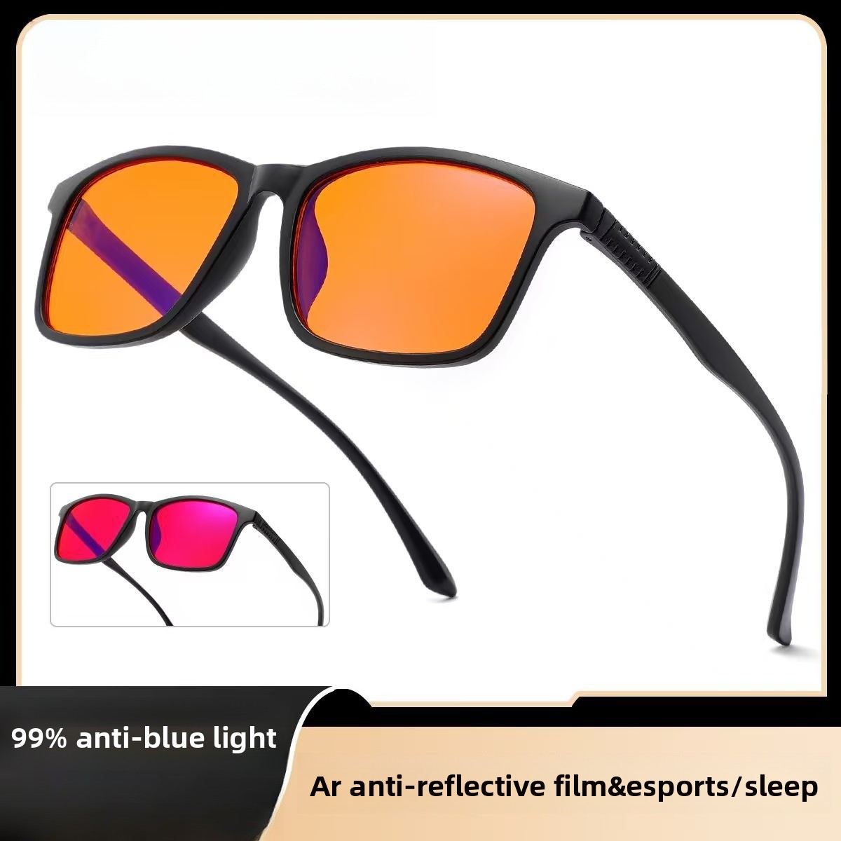 Anti Eye Strain Protection for - Gaming Glasses Tinted avaliação e preço