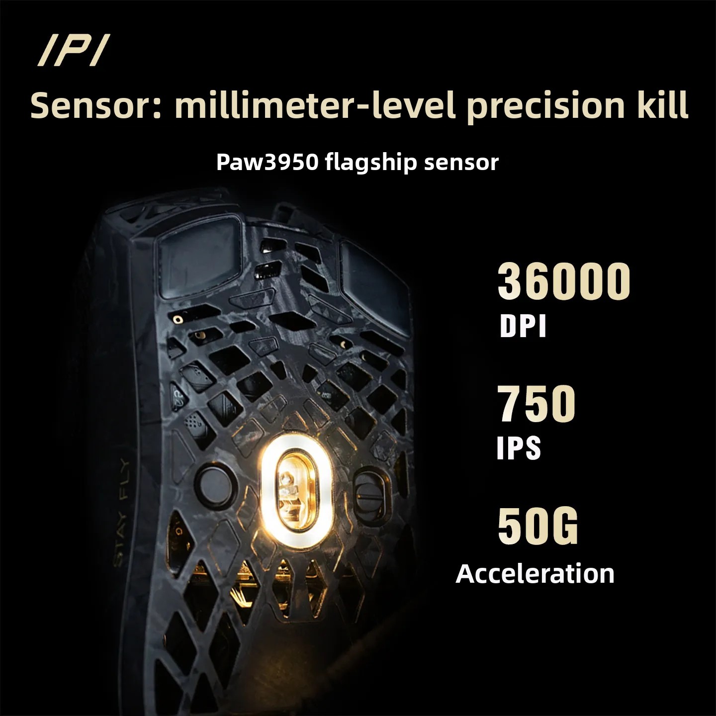 IPI STAY FLY Dual 8K PAW3950 M - Gaming Accessories For Pc avaliação e preço