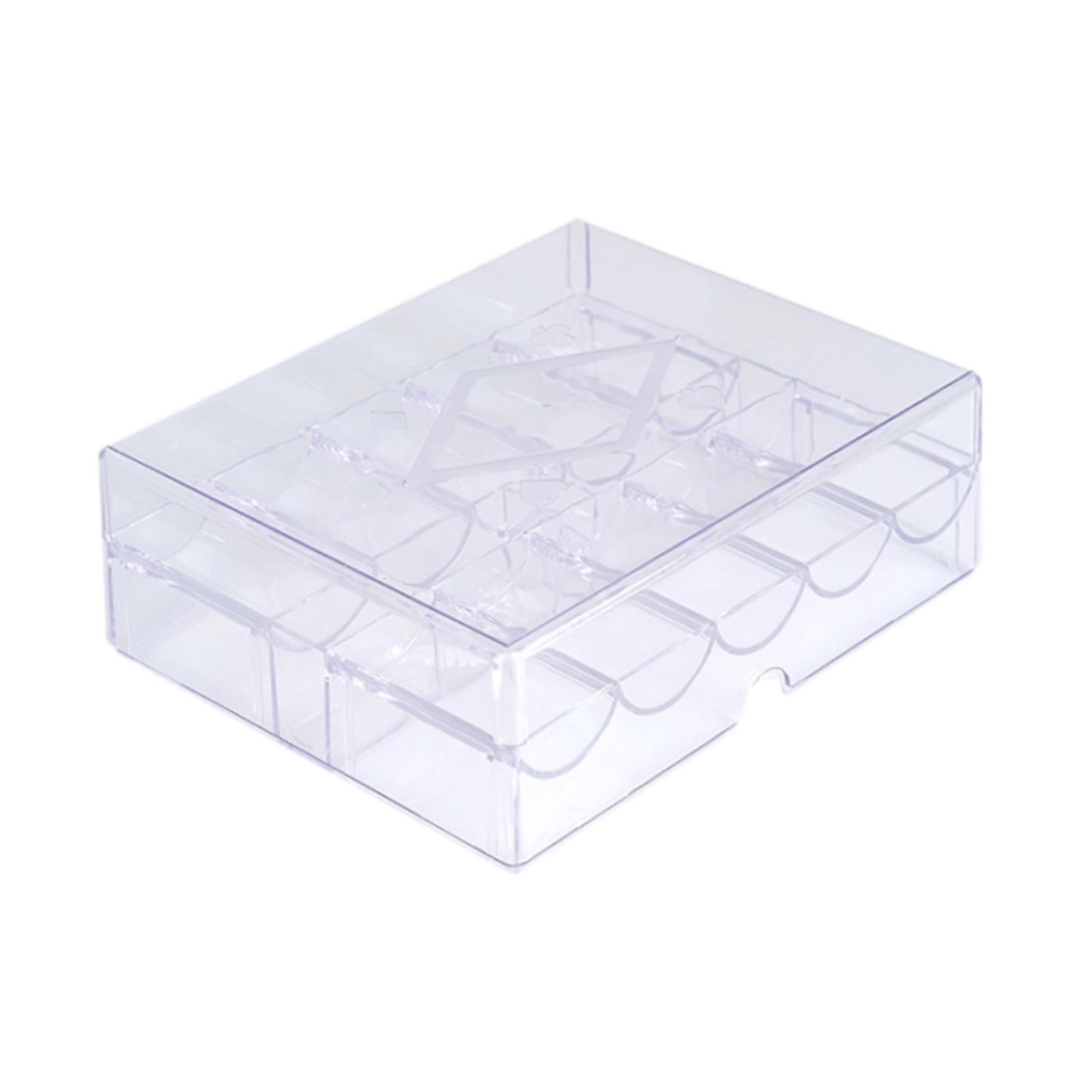 Acrylic Clear Chip Case Chip C - Gaming Accessories Organizer avaliação e preço