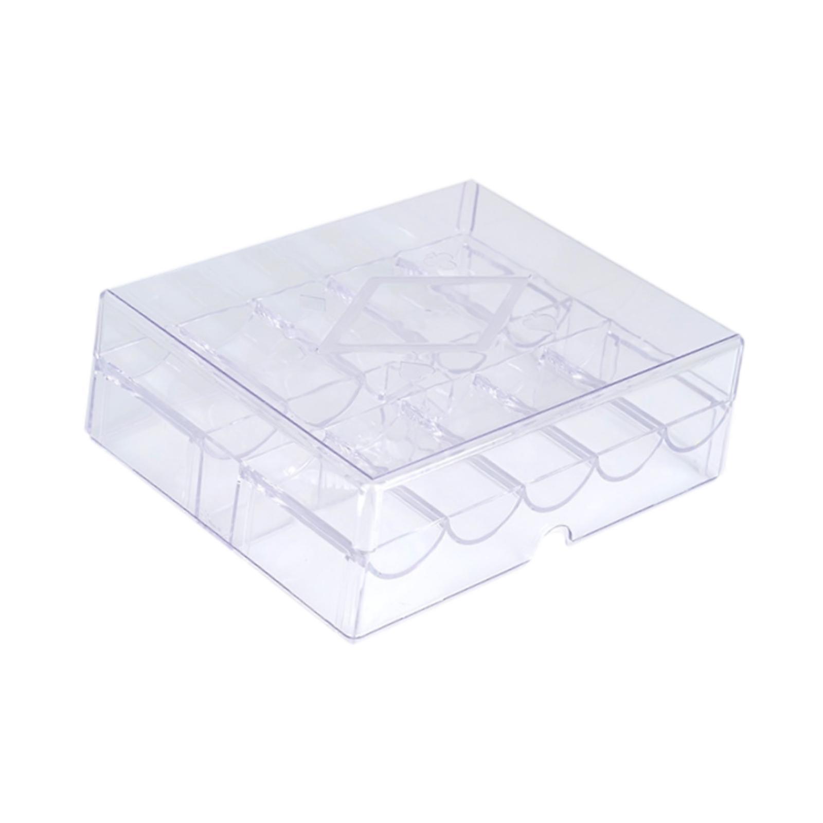 Acrylic Clear Chip Case Chip C - Gaming Accessories Organizer avaliação e preço