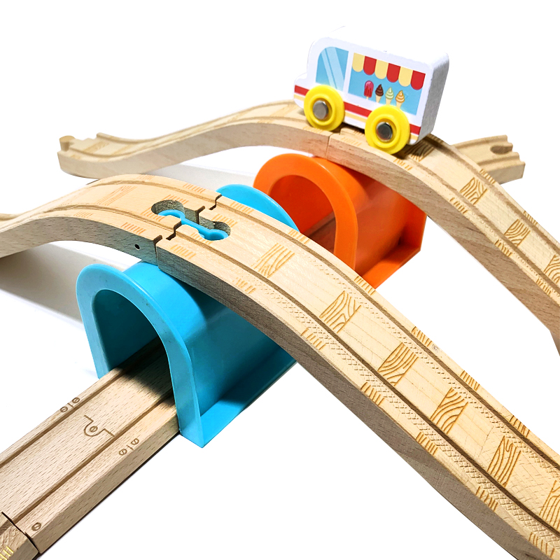 Electric Train Wooden Track bo - Gaming Accessories Boys avaliação e preço