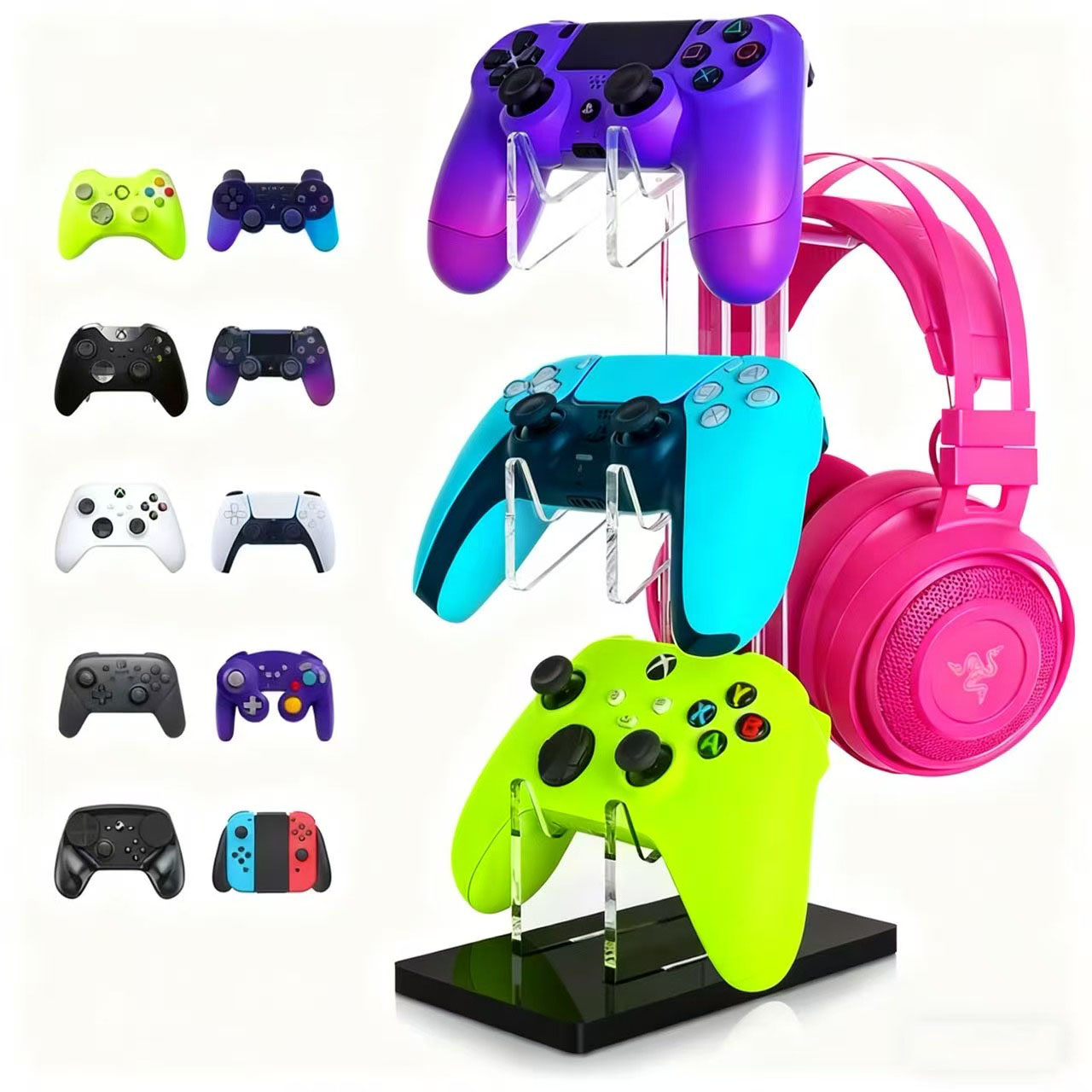 Universal 2/3 Tier Controller  - Gaming Accessories Organizer avaliação e preço