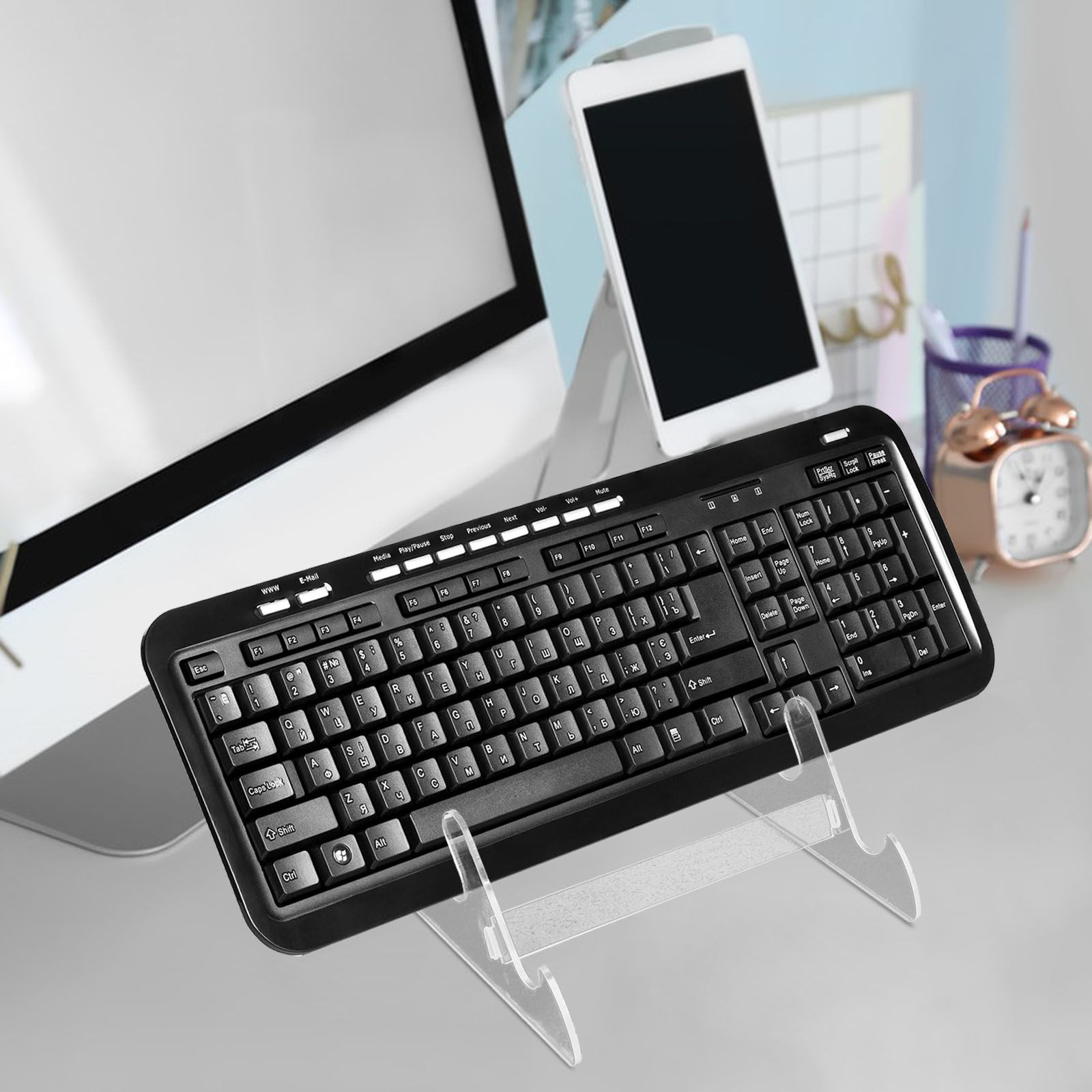 Clear Acrylic Mechanical Keybo - Gaming Accessories Organizer avaliação e preço