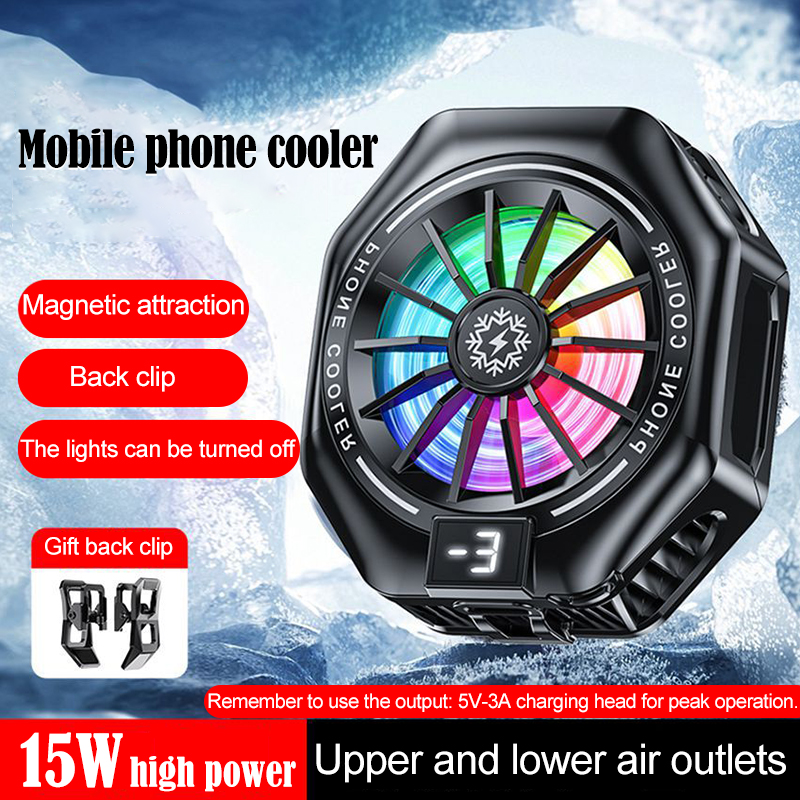 Black Shark Cooler For Cell Ph - Gaming Accessories For Phone avaliação e preço