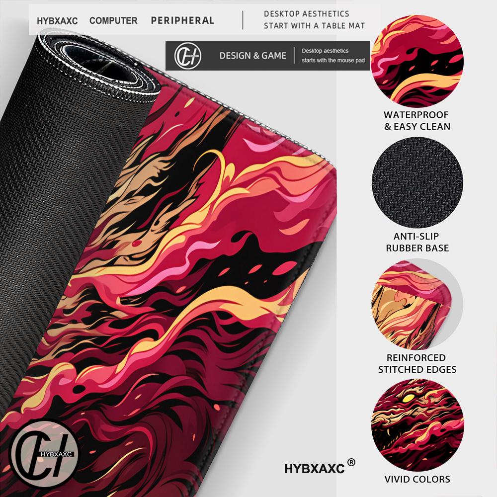 HYBXAXC Large gaming mouse pad - Gaming Accessories Pack avaliação e preço