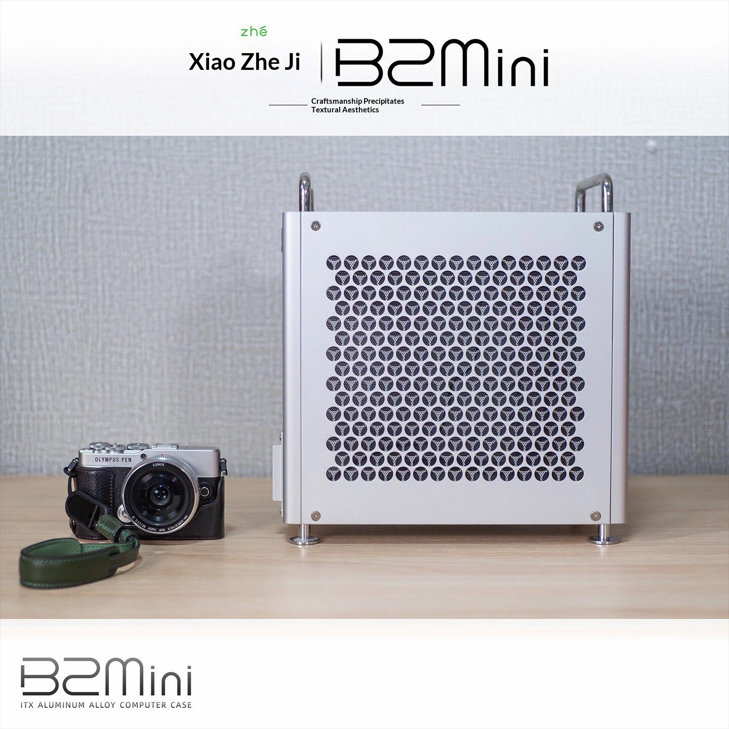 B2Mini ITX Aluminum Case 11.4L - Case Mesh Panel avaliação e preço