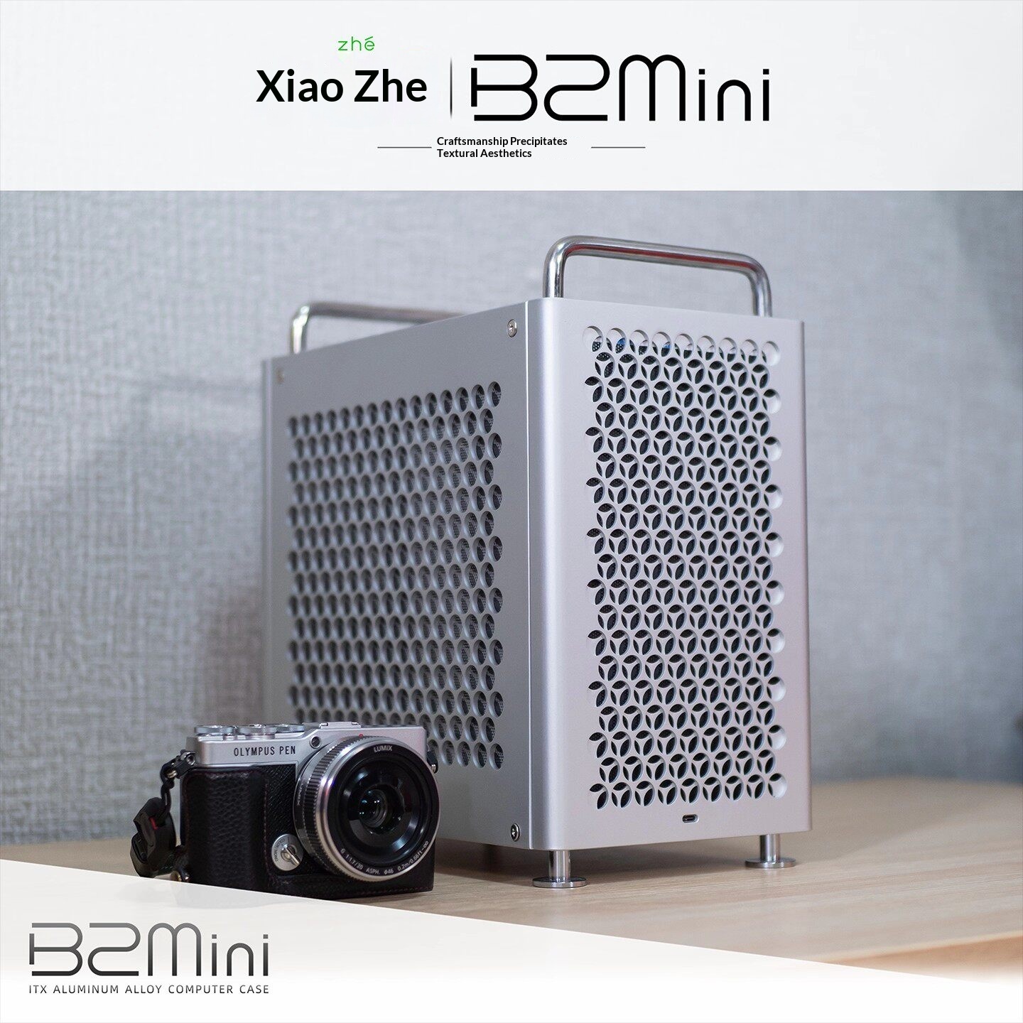 B2Mini ITX Aluminum Case 11.4L - Case Mesh Panel avaliação e preço