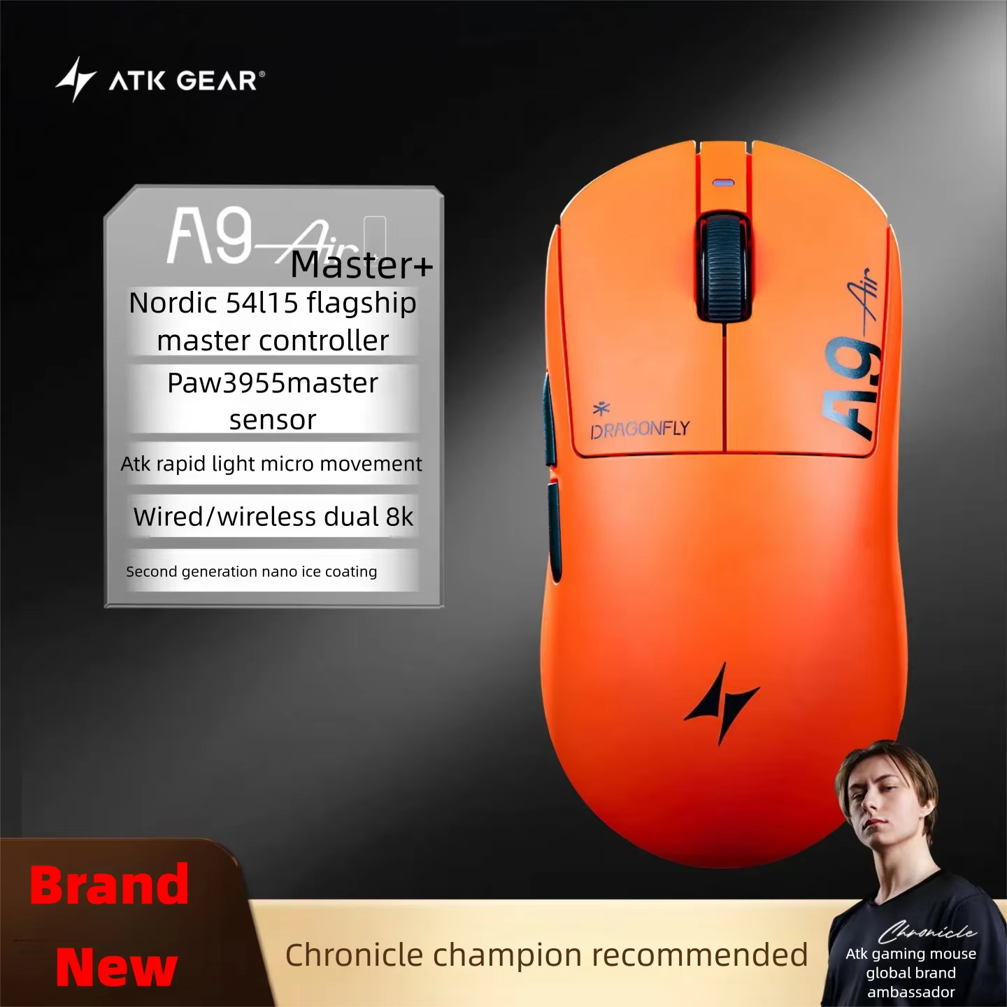 ATK A9 Air Ultimate Plus Gamin - Gaming Accessories For Pc avaliação e preço