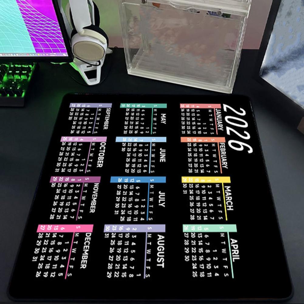 2026 Calendar Mouse Pad Waterp - Gaming Accessories For Pc avaliação e preço