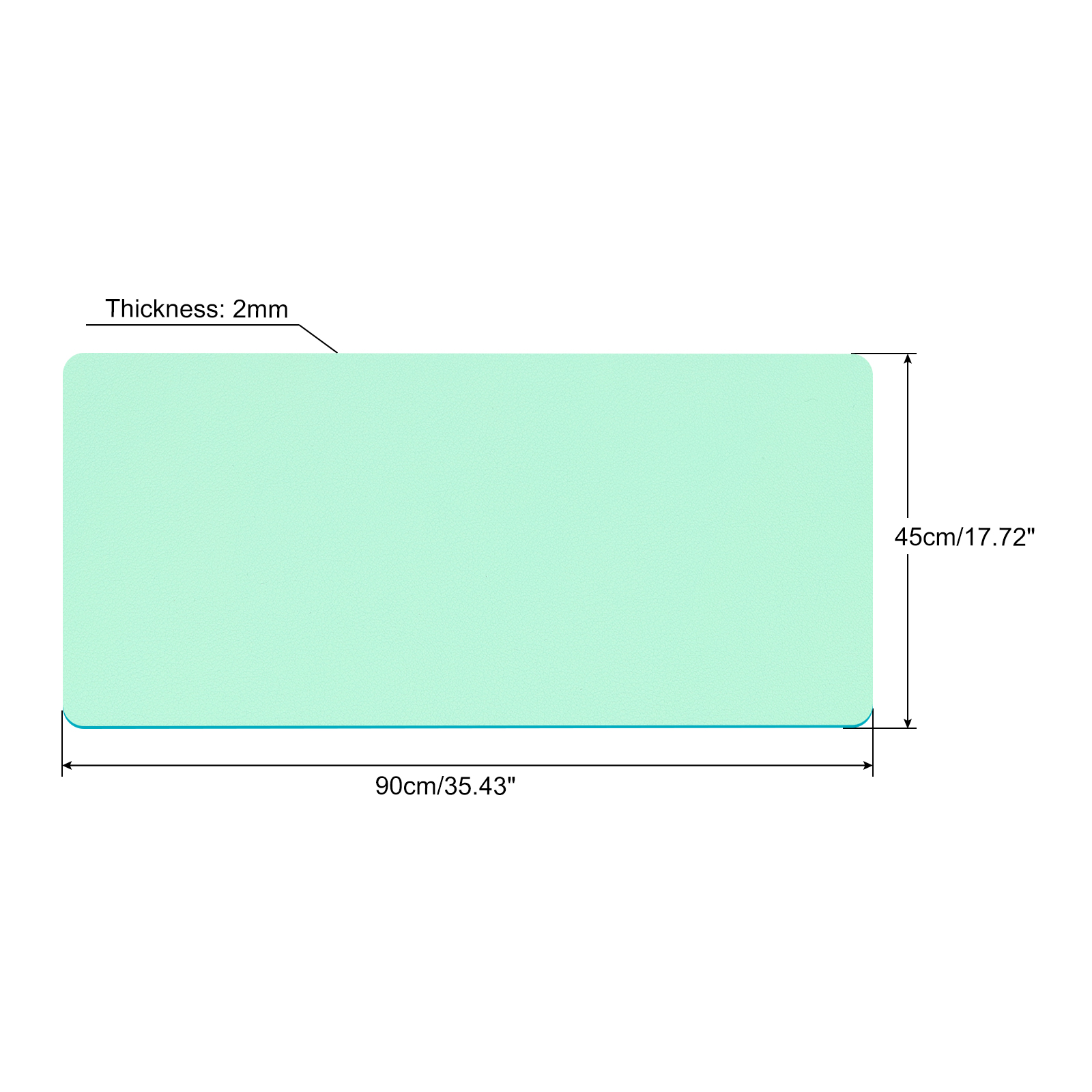 Office Desk Mat Protector PU L - Gaming Accessories For Pc avaliação e preço