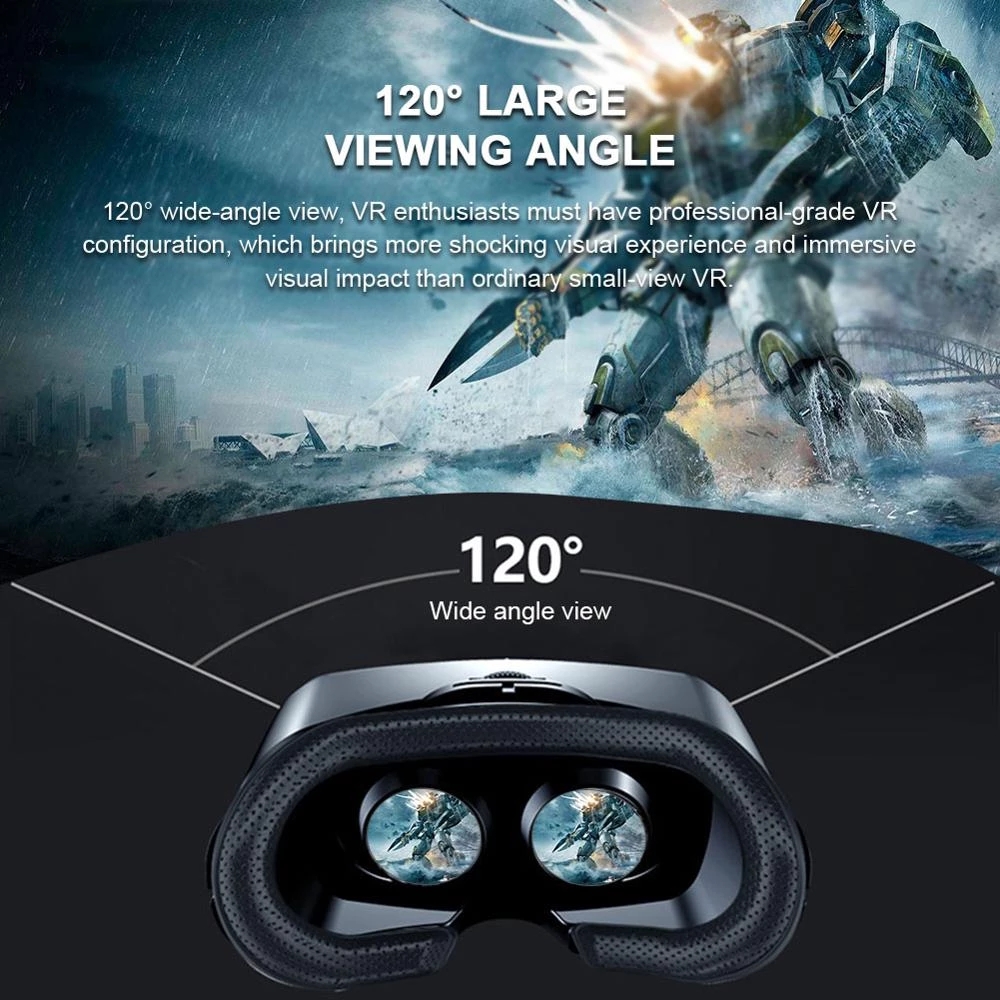 VRG Pro Virtual Reality VR Gla - Gaming Accessories For Phone avaliação e preço