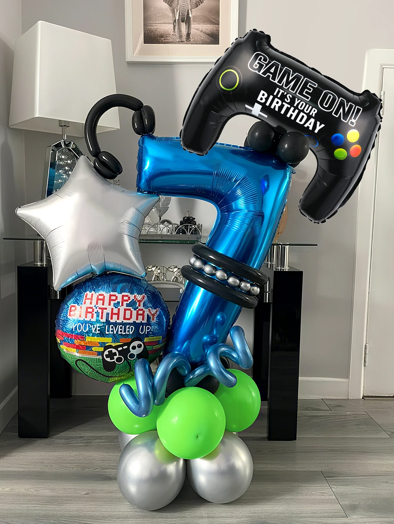 32PCS Game Theme Birthday Numb - Gaming Accessories Boys avaliação e preço