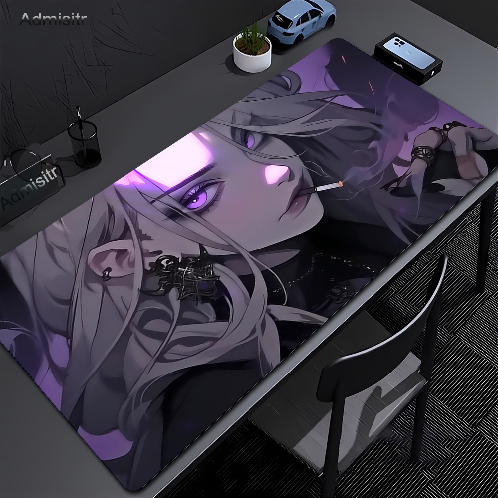 XXL Mouse Pad PC Purple Anime  - Gaming Accessories For Pc avaliação e preço