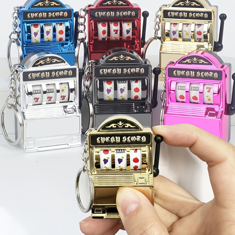 Funky Style Slot Machine Keych - Gaming Accessories For Phone avaliação e preço