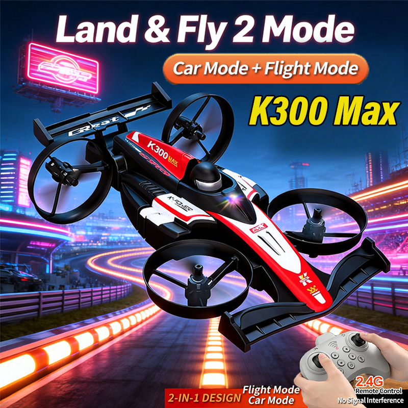 Mini RC Flying Car Transformab - Gaming Accessories Boys avaliação e preço