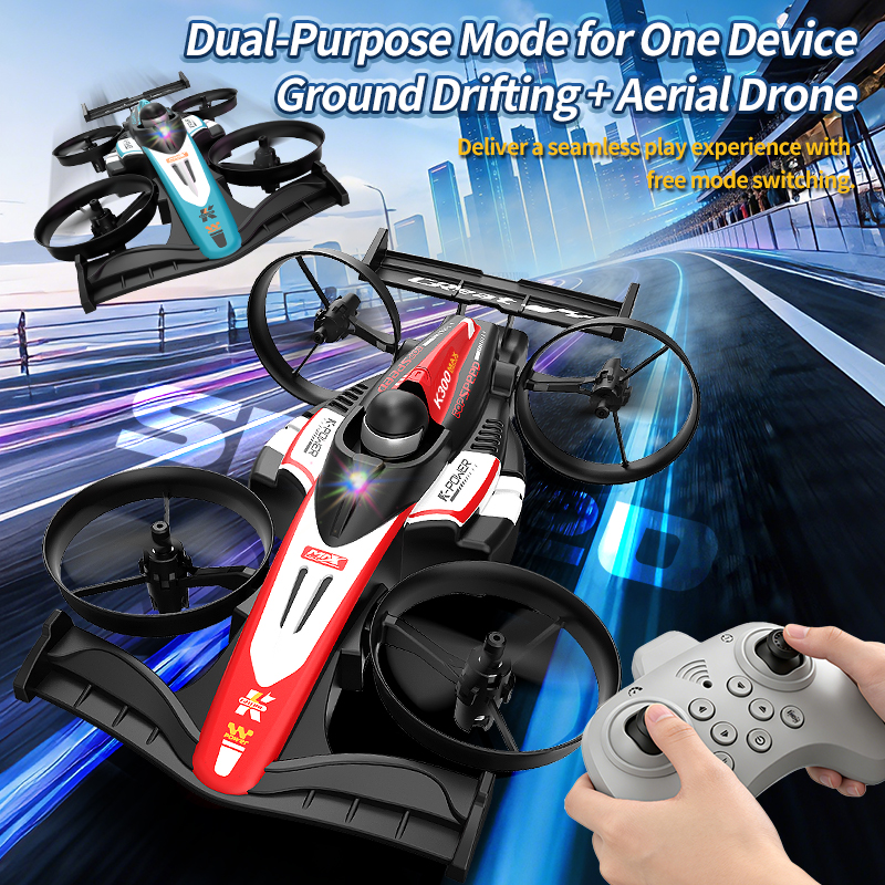 Mini RC Flying Car Transformab - Gaming Accessories Boys avaliação e preço