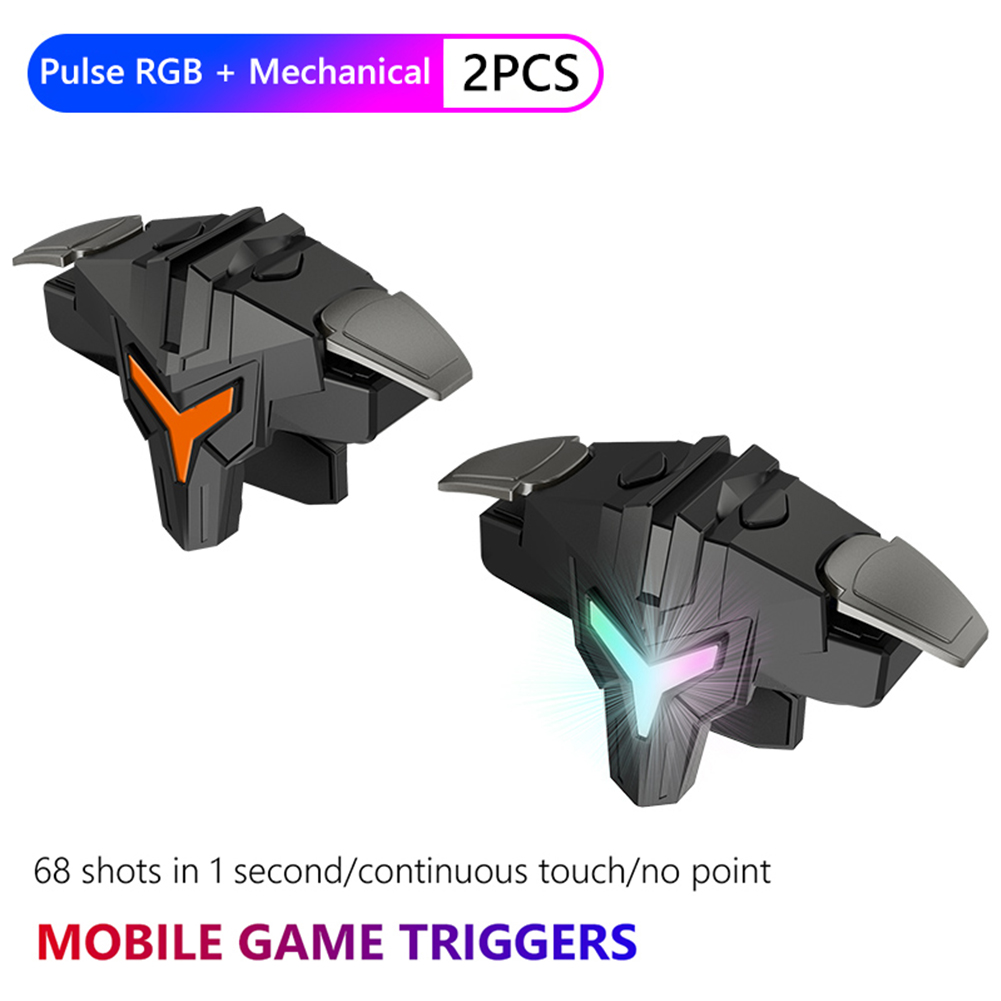1/2pcs RGB/Mechanical 4 Finger - Gaming Accessories For Phone avaliação e preço