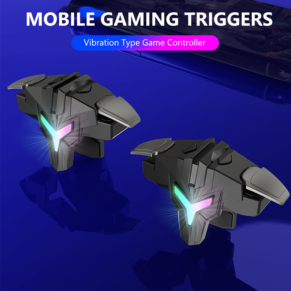 1/2pcs RGB/Mechanical 4 Finger - Gaming Accessories For Phone avaliação e preço