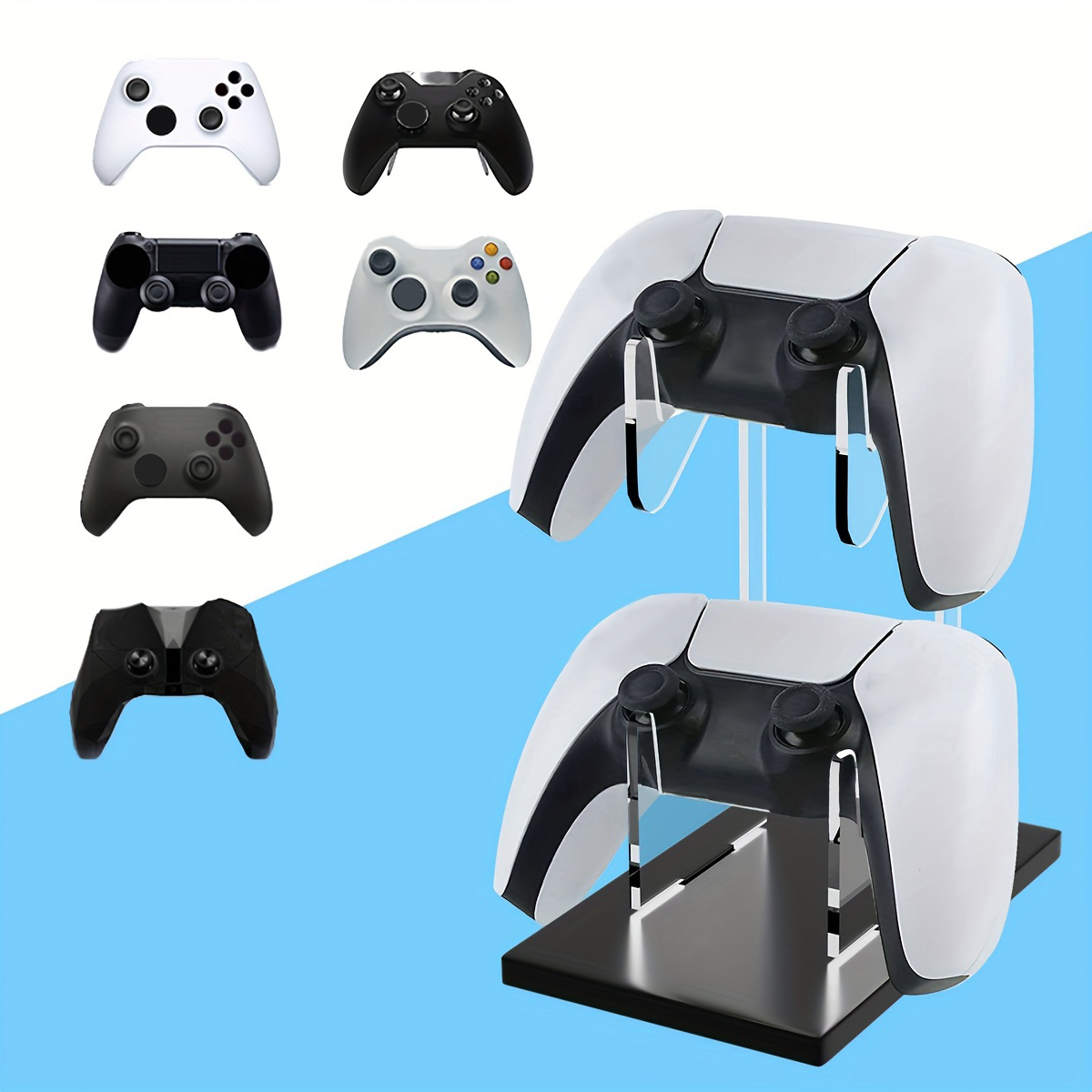 Game controller double-layer u - Gaming Accessories Organizer avaliação e preço