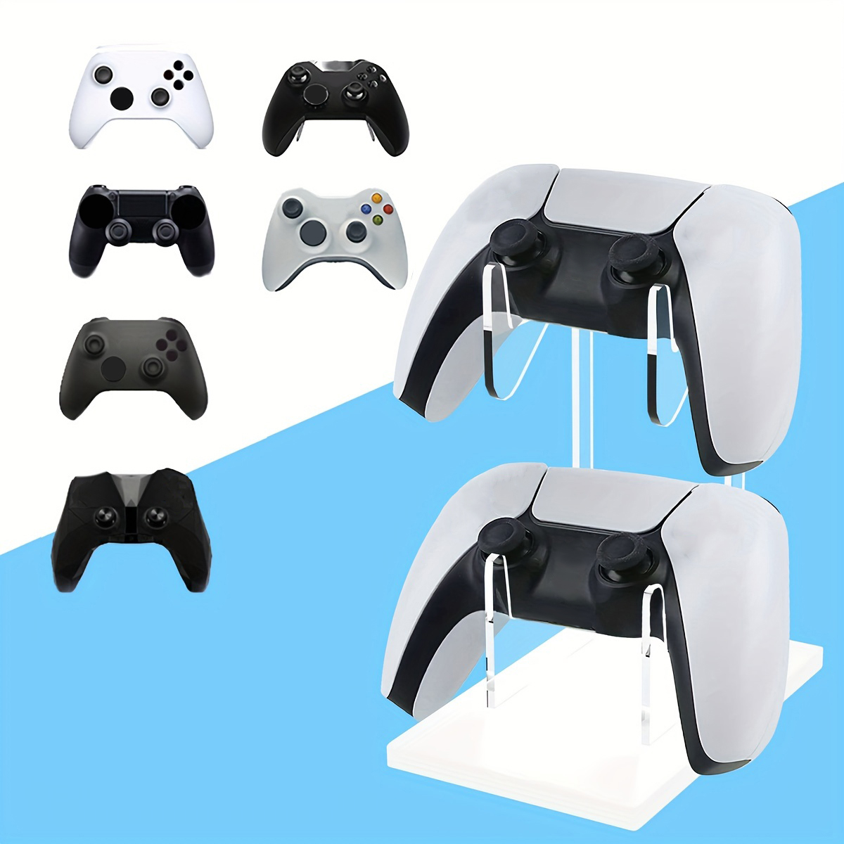 Game controller double-layer u - Gaming Accessories Organizer avaliação e preço