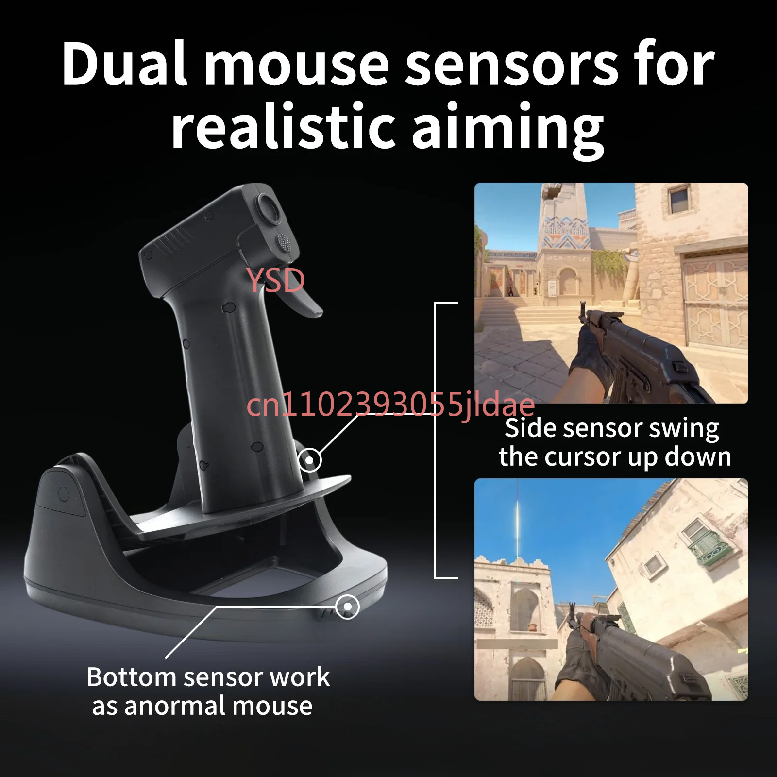 Mouse L25A Gun Mouse OrionTime - Gaming Accessories For Pc avaliação e preço