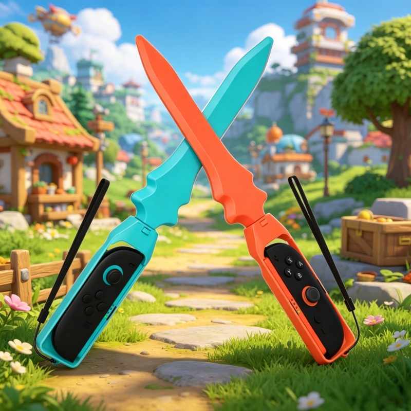 2 Pack Sword-Shaped Controller - Gaming Accessories Pack avaliação e preço