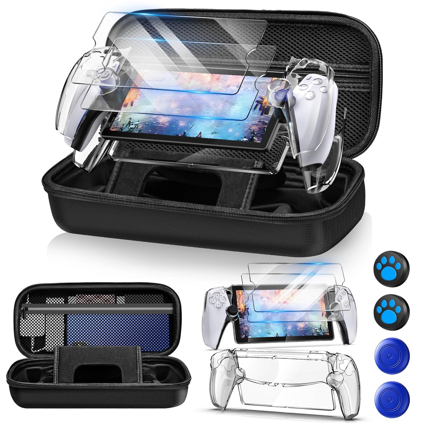 Hard Carrying Case for PS Port - Gaming Accessories Pack avaliação e preço